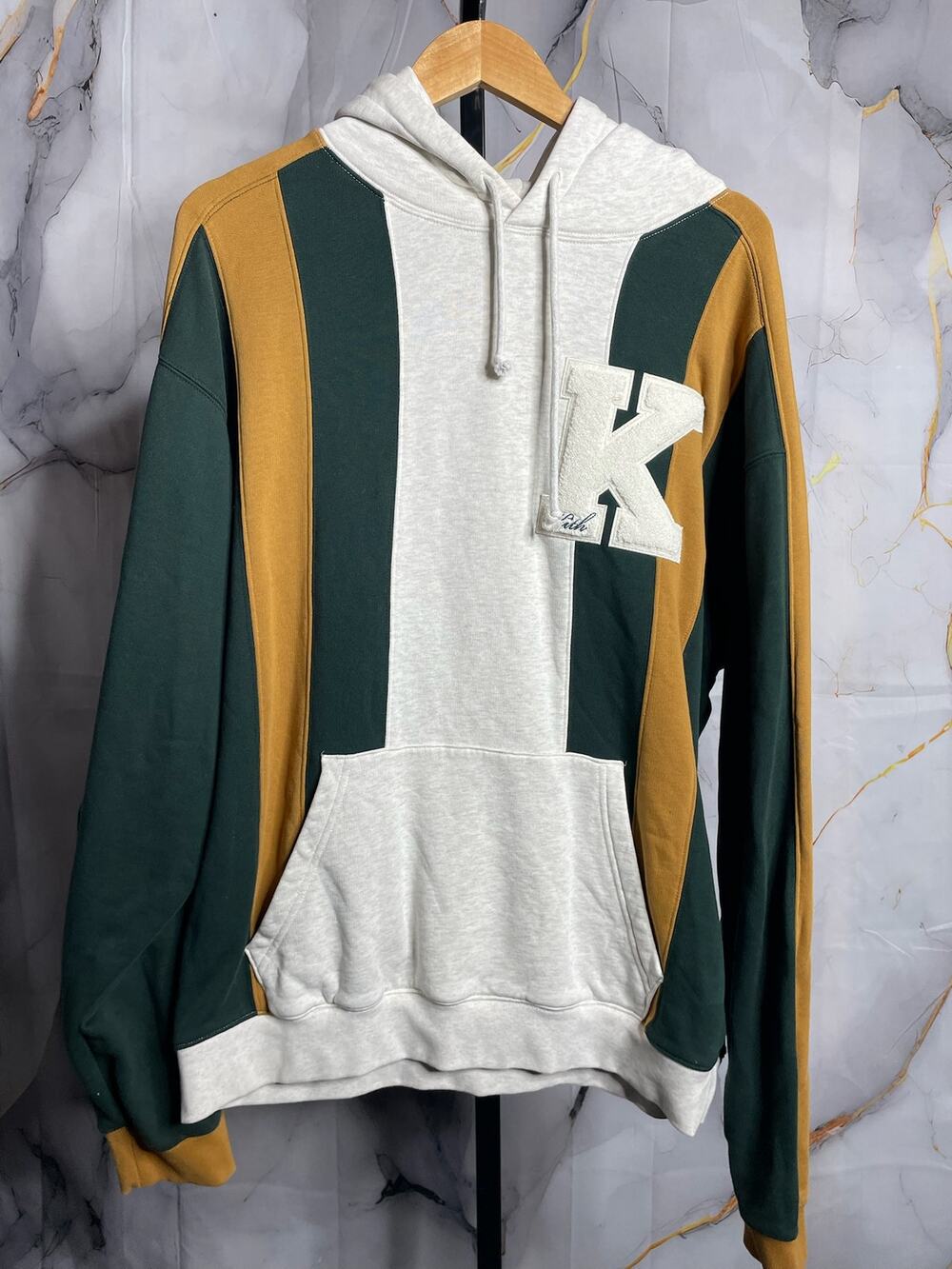 Kith Williams III Paneled Hoodie 'Stadium' Size Large